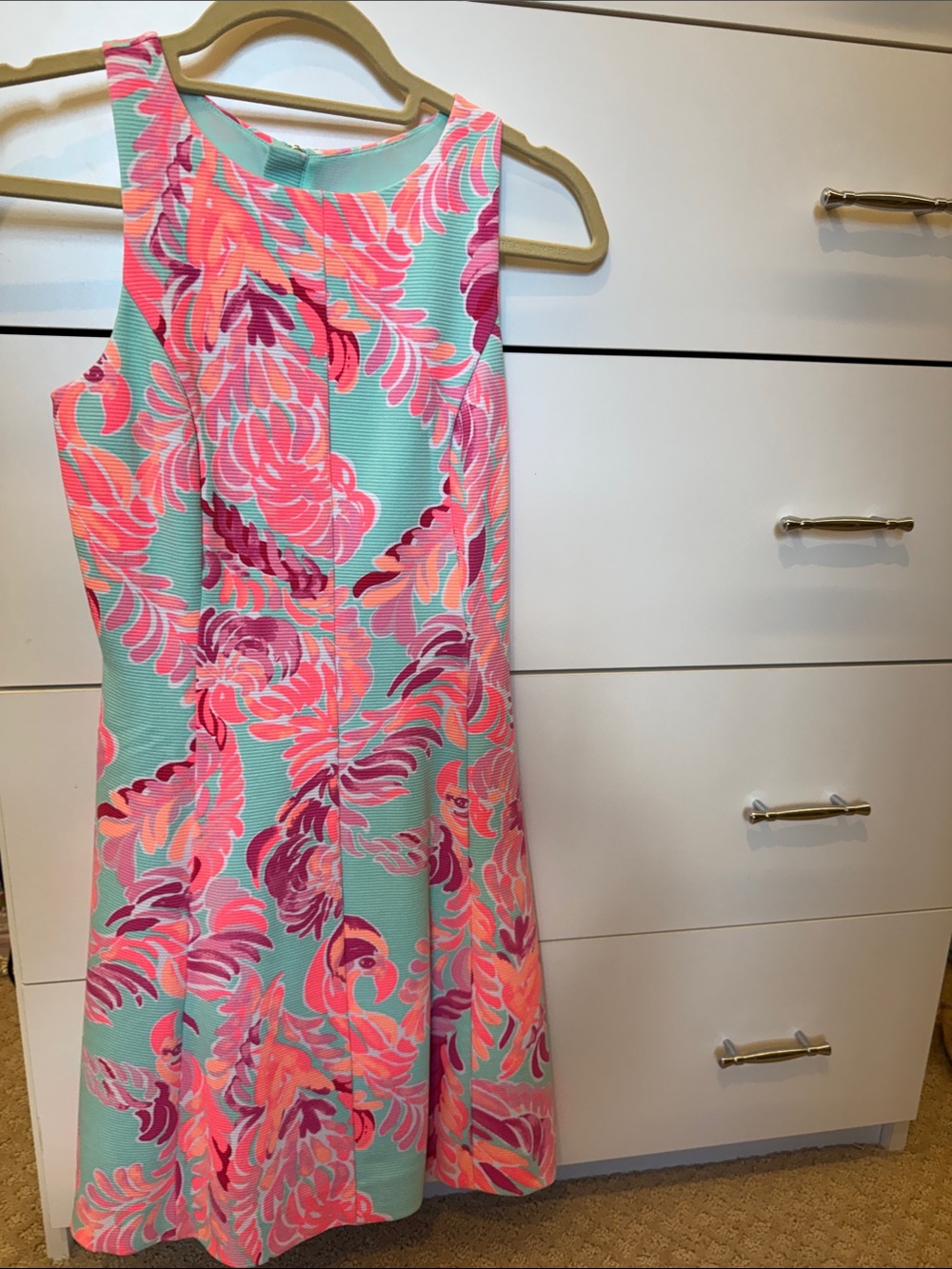 Lilly Pulitzer Pink Floral Dress